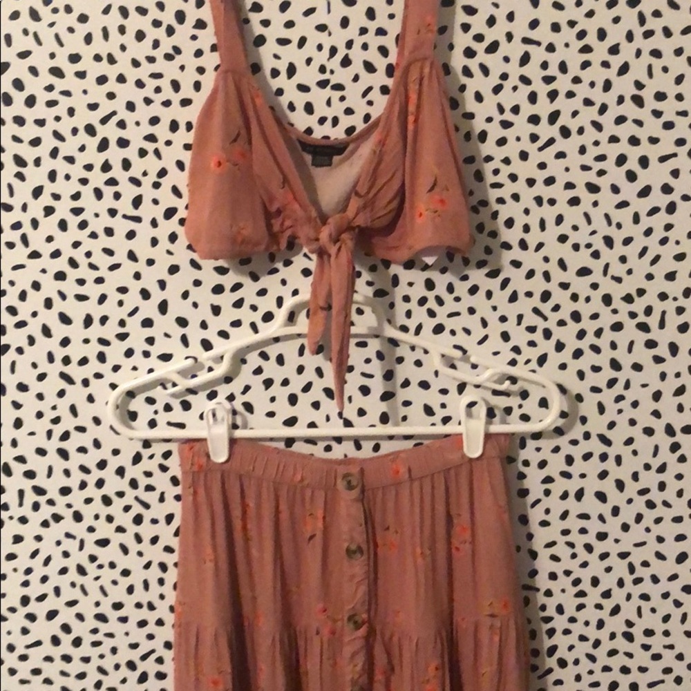 AE Floral Two Piece Set
